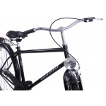 Mestský retro bicykel 28" Universal čierna